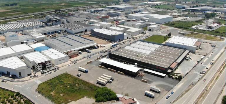 Zona industrial y comercial en Venezuela