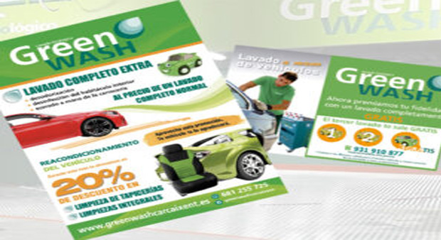 Promoción comercial Green Wash