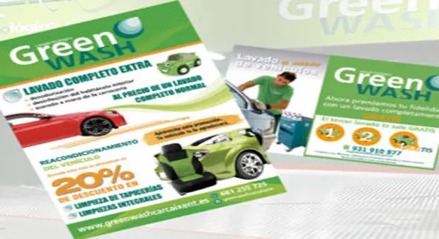 Promoción comercial Green Wash